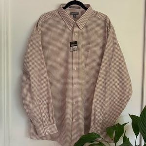 Eddie Bauer Mens dress shirt new with tags size XXL